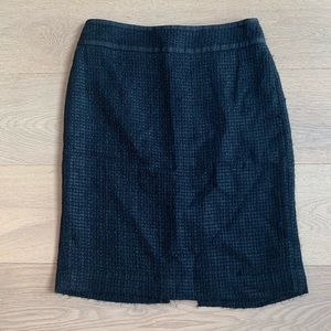 White House Black Market Black Skirt